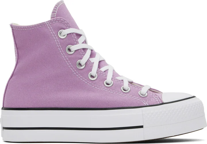 Converse Purple Chuck Taylor All Star Lift Platform High Top Sneakers