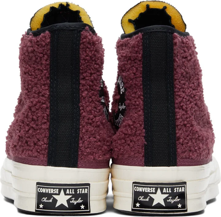 Converse Purple Cozy Utility Chuck 70 Sneakers - Image 2