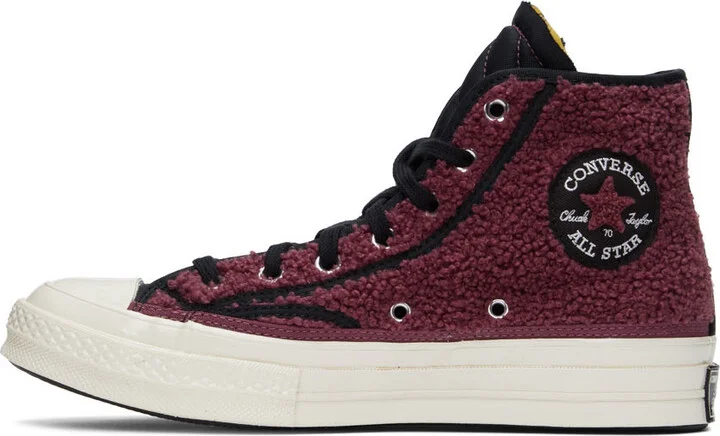 Converse Purple Cozy Utility Chuck 70 Sneakers - Image 3