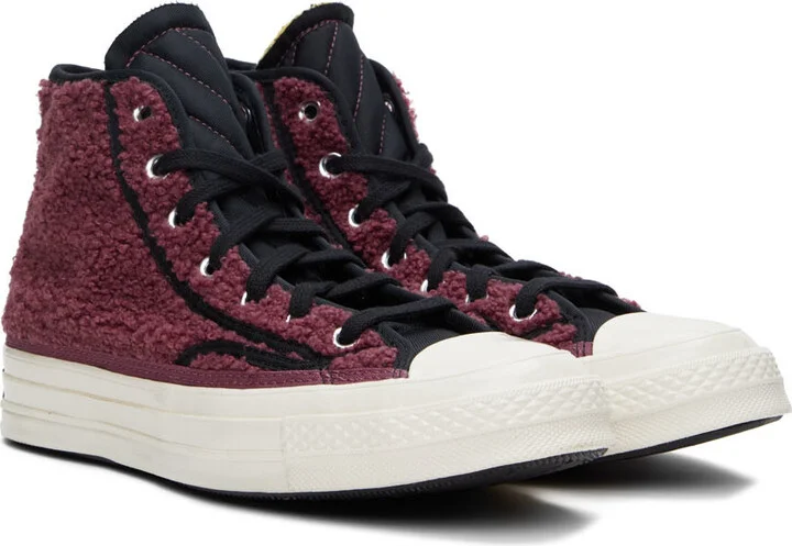 Converse Purple Cozy Utility Chuck 70 Sneakers - Image 4