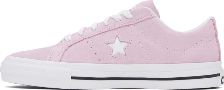 Converse Purple One Star Pro Low Sneakers - Image 3