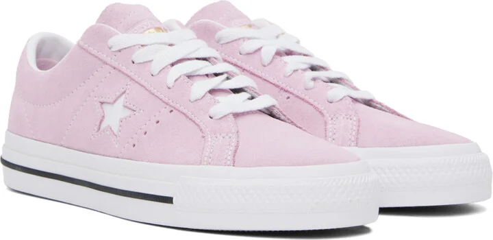 Converse Purple One Star Pro Low Sneakers - Image 4