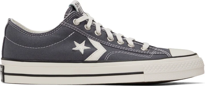 Converse Purple Star Player 76 Premium Canvas Sneakers