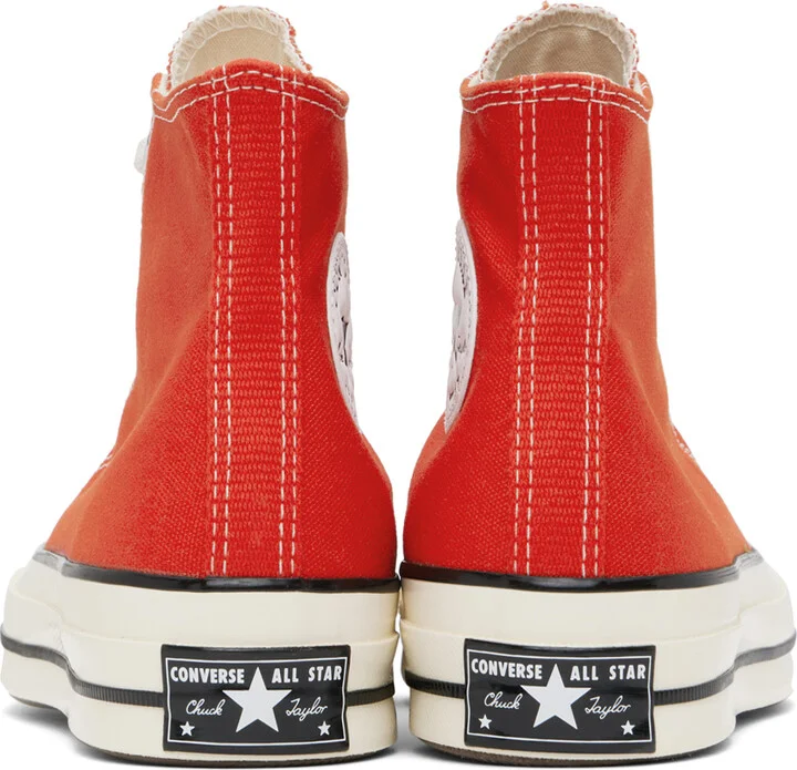 Converse Red Chuck 70 High Top Sneakers - Image 2