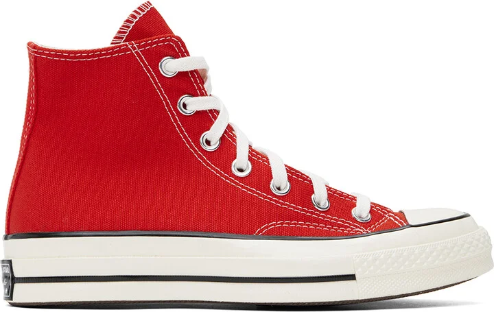 Converse Red Chuck 70 High Top Sneakers