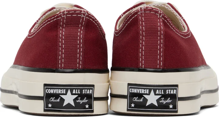 Converse Red Chuck 70 Low Top Sneakers - Image 2
