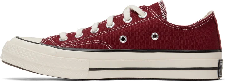 Converse Red Chuck 70 Low Top Sneakers - Image 3