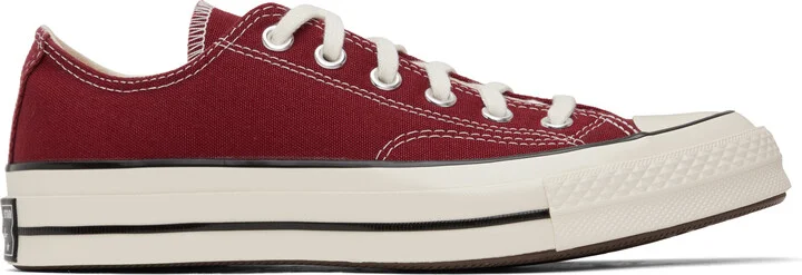 Converse Red Chuck 70 Low Top Sneakers