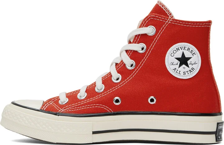 Converse Red Chuck 70 Vintage Canvas Sneakers - Image 3