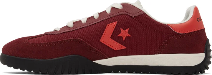 Converse Red Run Star Trainer Retro Sport Sneakers - Image 3