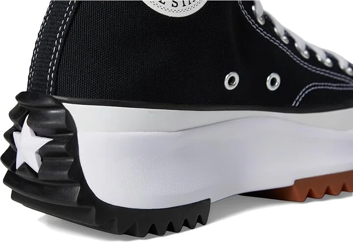Converse Run Star Hike Canvas Platform Lace-up Boots Black/White/Gum : Men's 9.5 - Women's 11 Medium - Image 7
