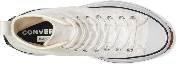 Converse Run Star Hike Canvas Platform Lace-up Boots White/Black/Gum : Men's 5 - Women's 6.5 Medium - Image 2