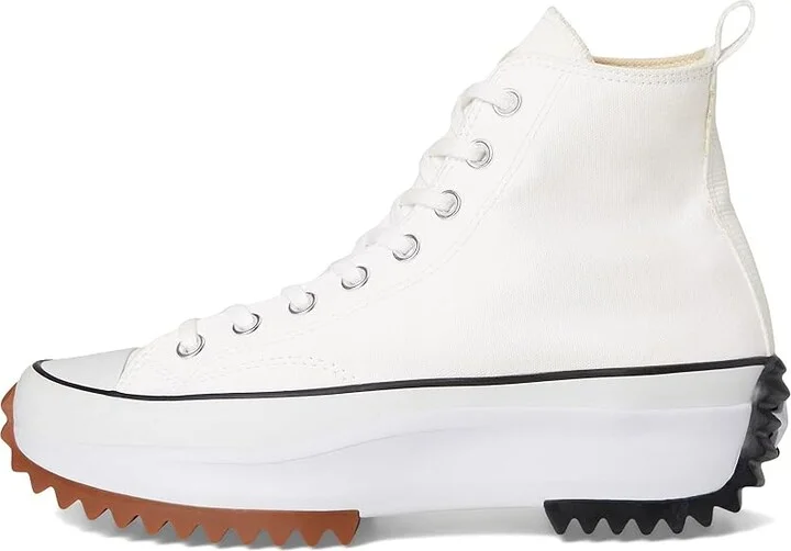 Converse Run Star Hike Canvas Platform Lace-up Boots White/Black/Gum : Men's 5 - Women's 6.5 Medium - Image 6