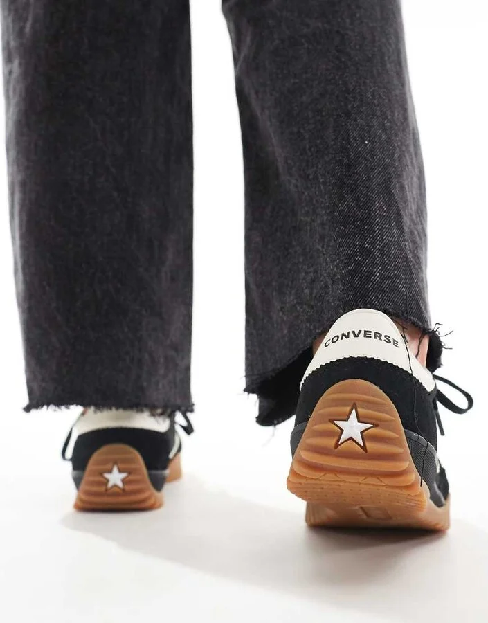 Converse Run Star sneakers in black - Image 3