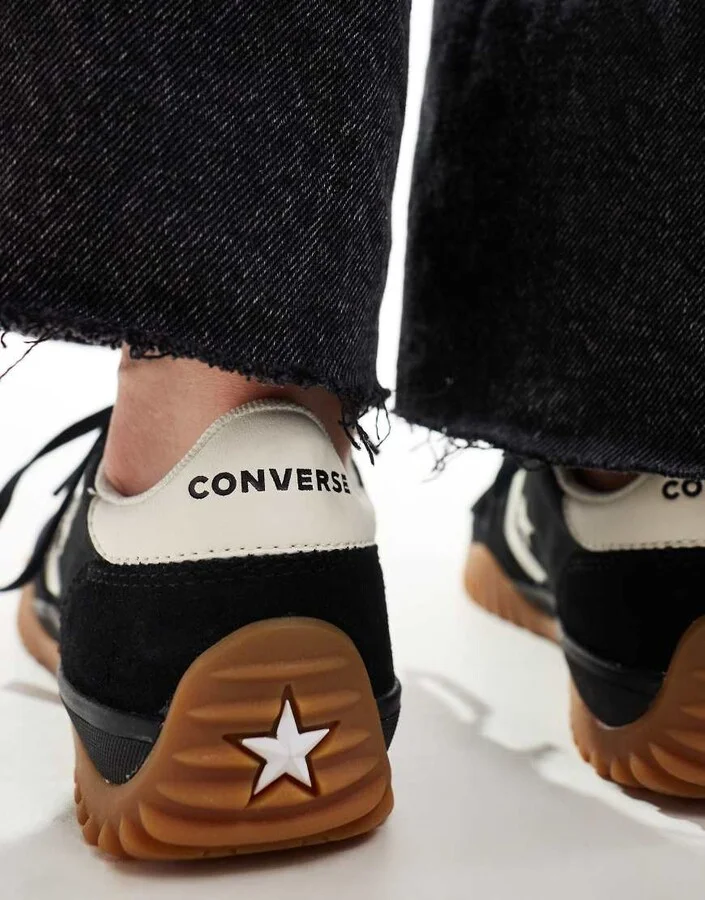 Converse Run Star sneakers in black - Image 4