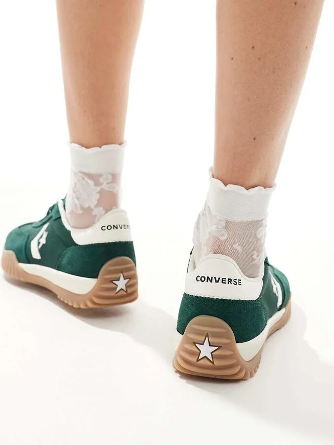 Converse Run Star sneakers in green - Image 3