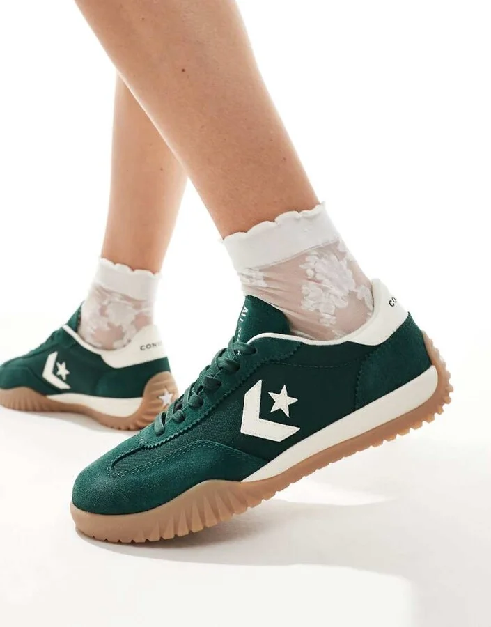 Converse Run Star sneakers in green