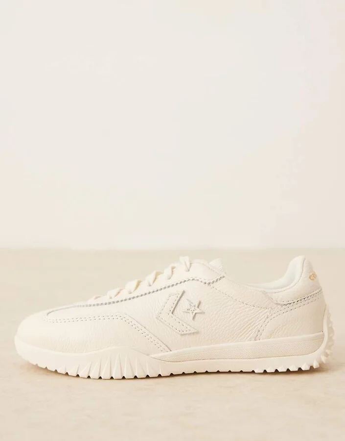 Converse Run Star sneakers in off white - Image 2