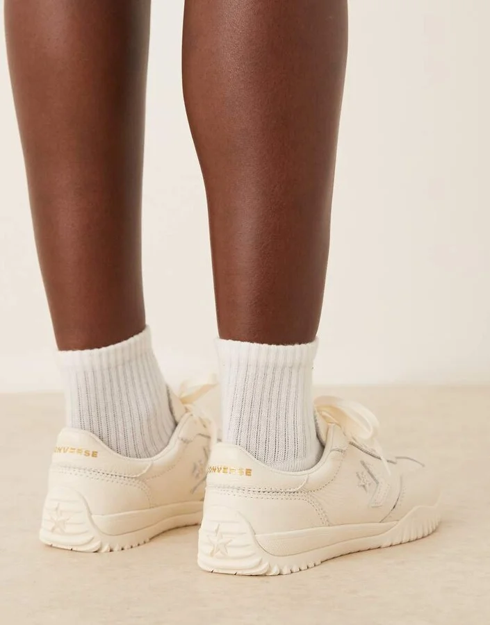 Converse Run Star sneakers in off white - Image 4