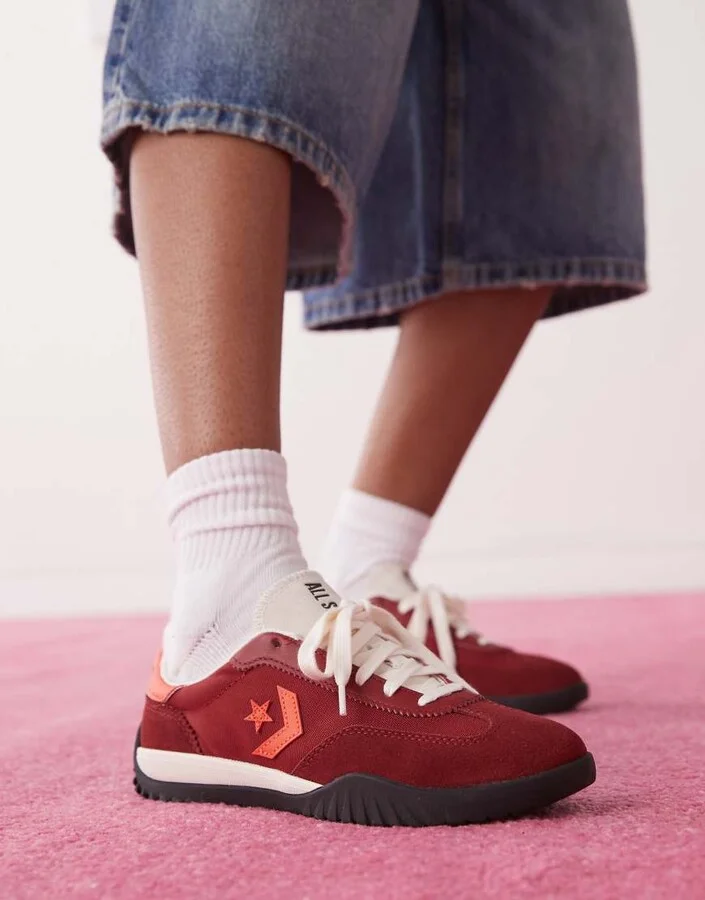 Converse Run Star sneakers in red