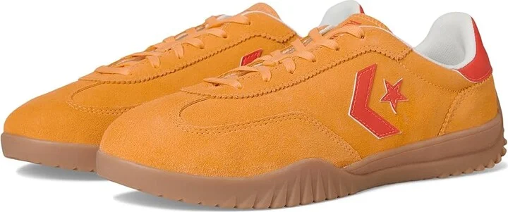 Converse Run Star Trainer Lace-up Boots Electrolights/Vermillion Red : Men's 7 - Women's 8.5 Medium, Leather/Suede/Synthetic