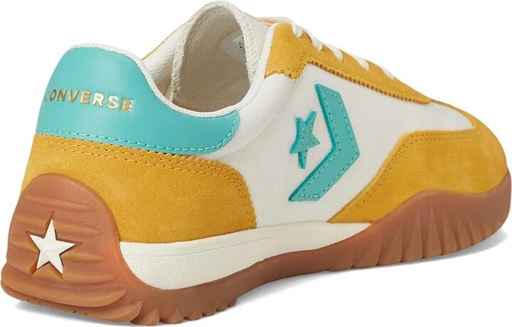 Converse Run Star Trainer Lace-up Boots Sunny Angle/Egret : Men's 4 - Women's 5.5 Medium, Leather/Suede/Synthetic - Image 4