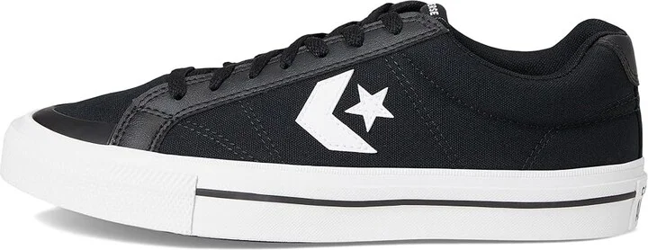 Converse Sport Casual Sneaker Men's Shoes Black/White/Black : Men's 11.5 - Women's 13.5 Medium, Leather - Image 6