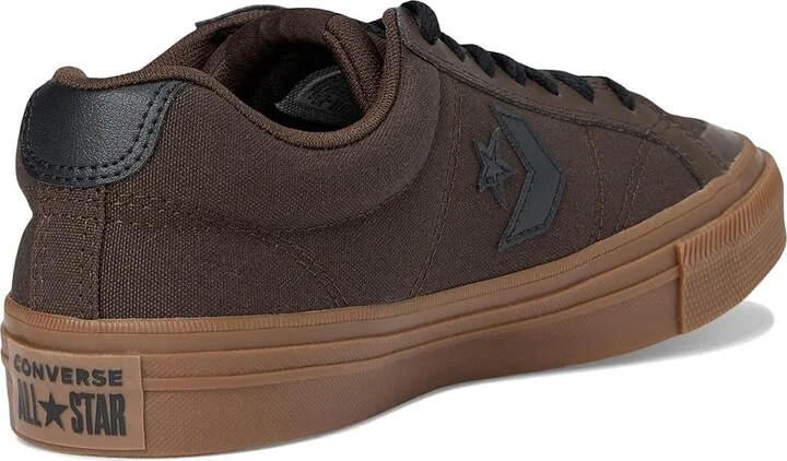 Converse Sport Casual Sneaker Men's Shoes Fresh Brew/Black/Dark Honey : Men's 12 - Women's 14 Medium, Leather - Image 4