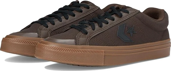 Converse Sport Casual Sneaker Men's Shoes Fresh Brew/Black/Dark Honey : Men's 12 - Women's 14 Medium, Leather