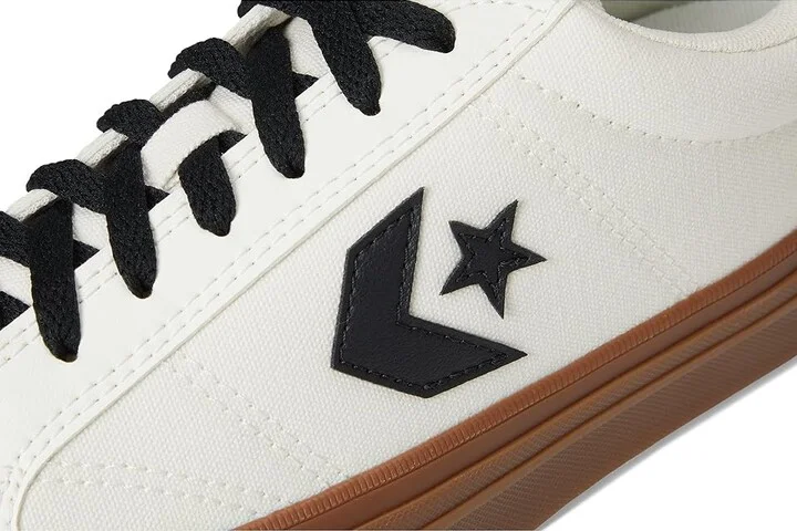 Converse Sport Casual Sneaker Men's Shoes Vintage White/Black/Dark Honey : Men's 13 - Women's 15 Medium, Leather - Image 7