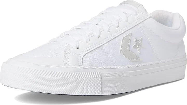 Converse Sport Casual Sneaker Men's Shoes White/Barely Grey/White : Men's 7 - Women's 9 Medium, Leather - Image 5