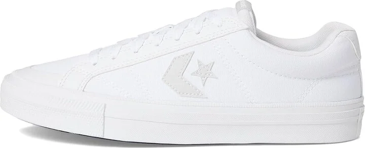 Converse Sport Casual Sneaker Men's Shoes White/Barely Grey/White : Men's 7 - Women's 9 Medium, Leather - Image 6