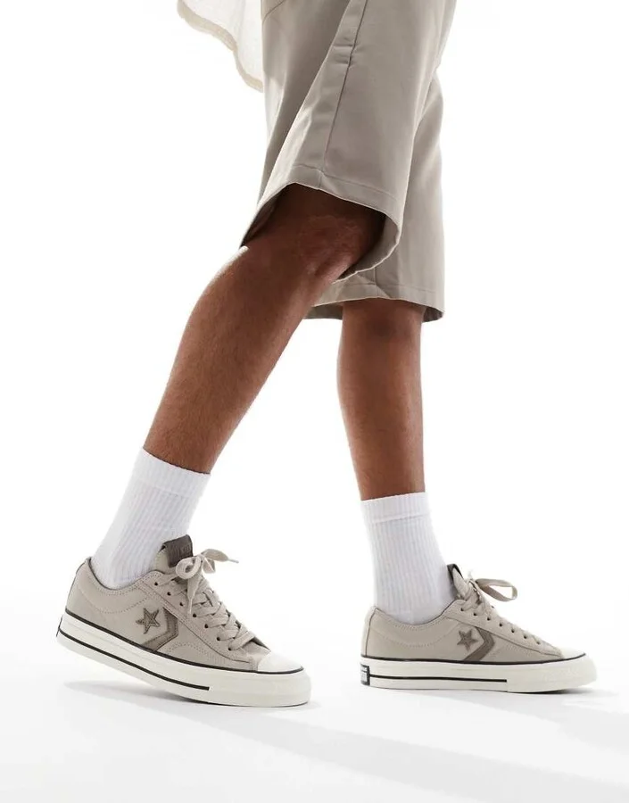 Converse Star Player 76 Luxe sneakers in beige