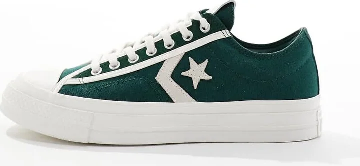 Converse Star Player 76 Luxe sneakers in green - Image 2