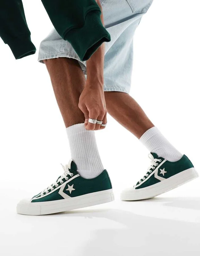 Converse Star Player 76 Luxe sneakers in green