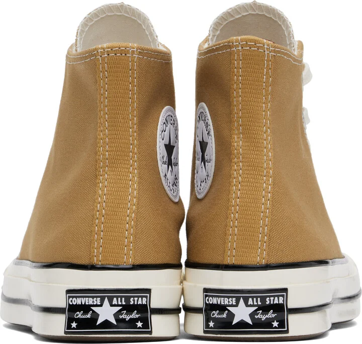 Converse Tan Chuck 70 High Top Sneakers - Image 2