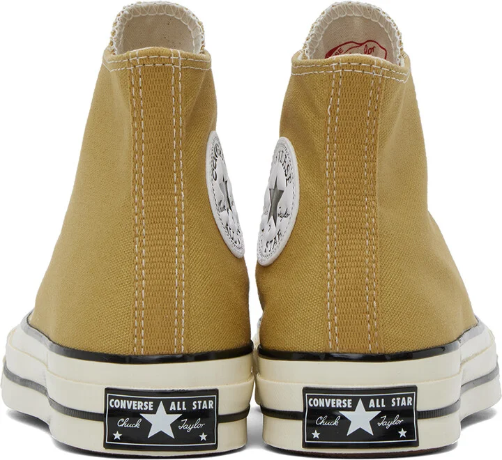 Converse Tan Chuck 70 High Top Sneakers - Image 2