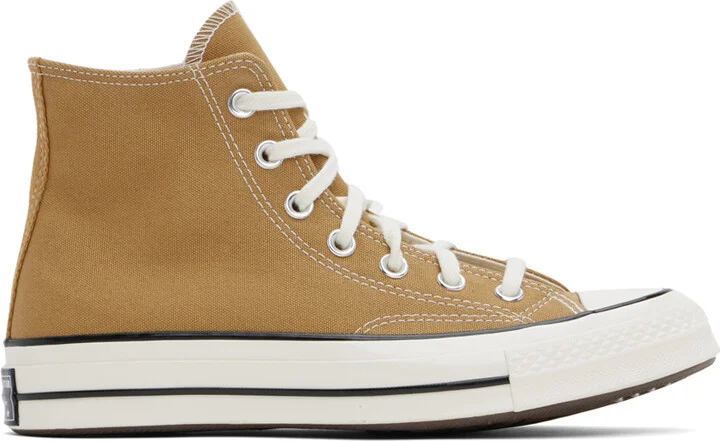 Converse Tan Chuck 70 High Top Sneakers