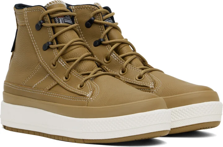 Converse Tan Chuck Taylor All Star Equip Waterproof Sneakers - Image 4