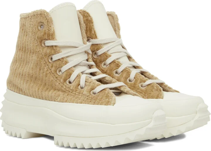 Converse Tan Run Star Hike Sneakers - Image 4