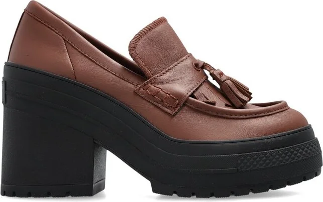 Converse Tassel Chunky Heel Pumps