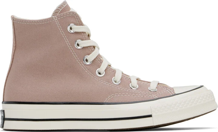 Converse Taupe Chuck 70 High Top Sneakers