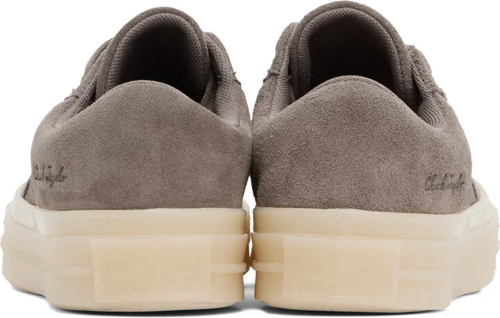 Converse Taupe Chuck 70 Marquis Boro Stitched Low Top Sneakers - Image 2