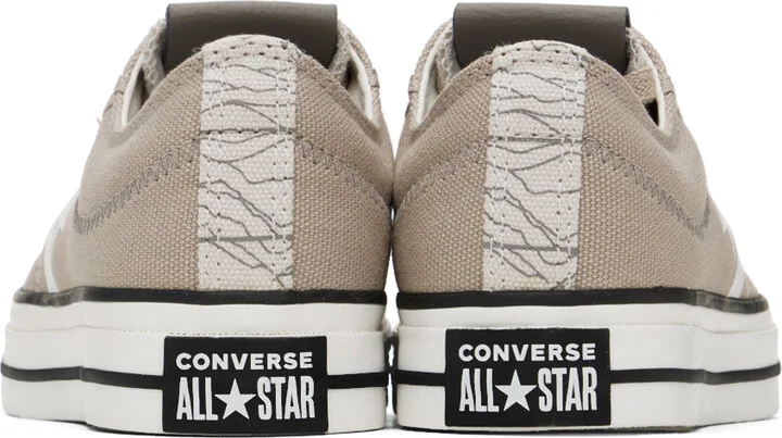 Converse Taupe Star Player 76 Sneakers - Image 2