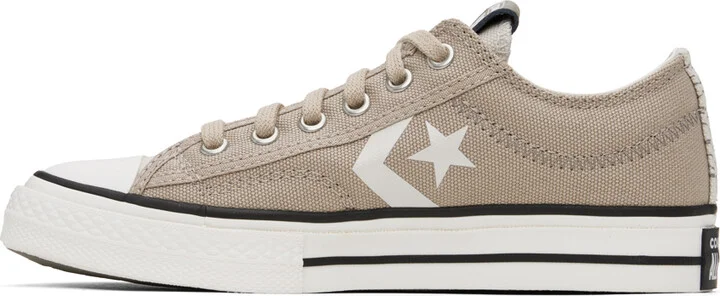Converse Taupe Star Player 76 Sneakers - Image 3