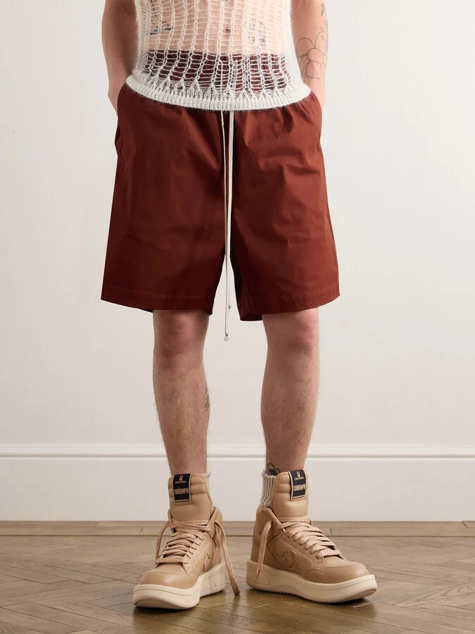 + Converse TURBOWPN Full-Grain Leather High-Top Sneakers - Image 2