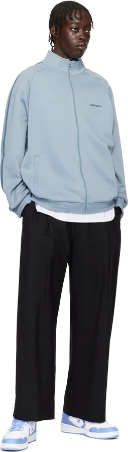 Converse White & Blue Weapon Low Top Sneakers - Image 5