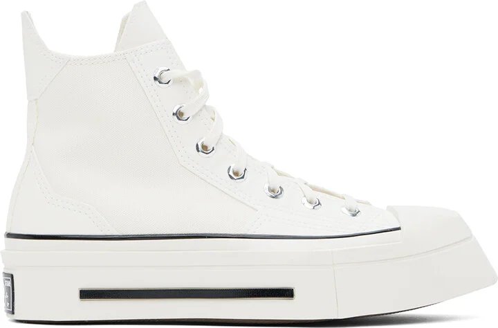 Converse White Chuck 70 De Luxe Squared High Top Sneakers