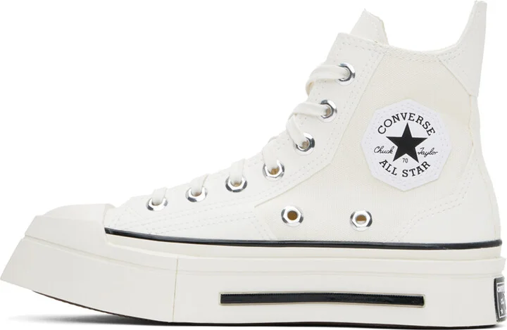 Converse White Chuck 70 De Luxe Squared Sneakers - Image 3