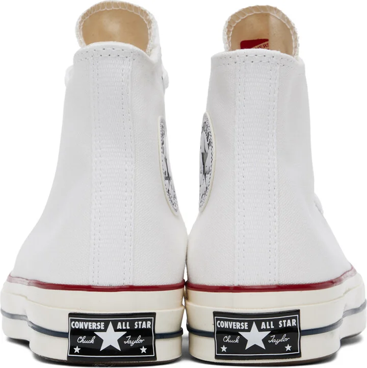 Converse White Chuck 70 High Top Sneakers - Image 2